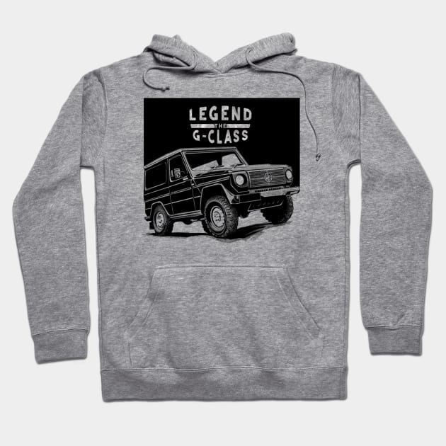 Legend The G-Class Hoodie by Saturasi